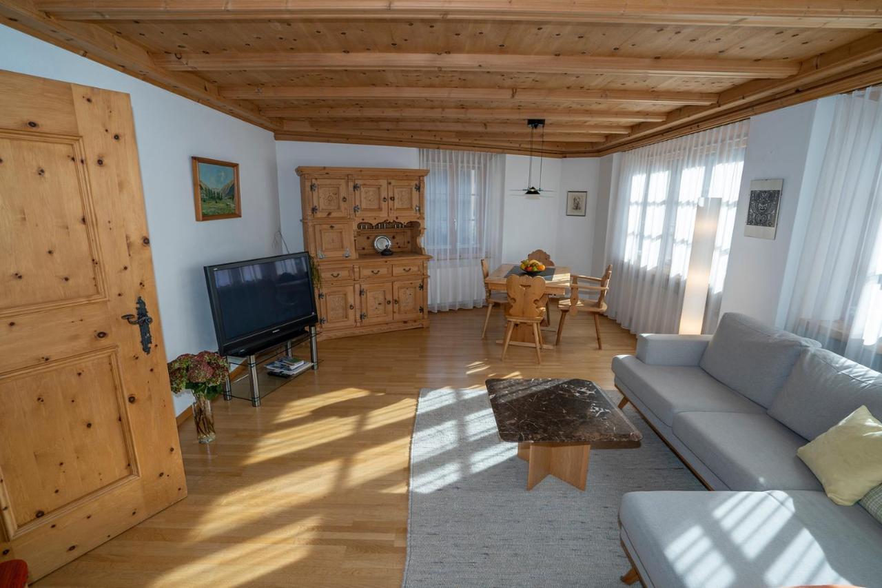 Chasa Nogler - Ferienwohnung Ramosch Exteriör bild